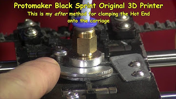 E3D v6 Hot End loose fix for my 3D Printer