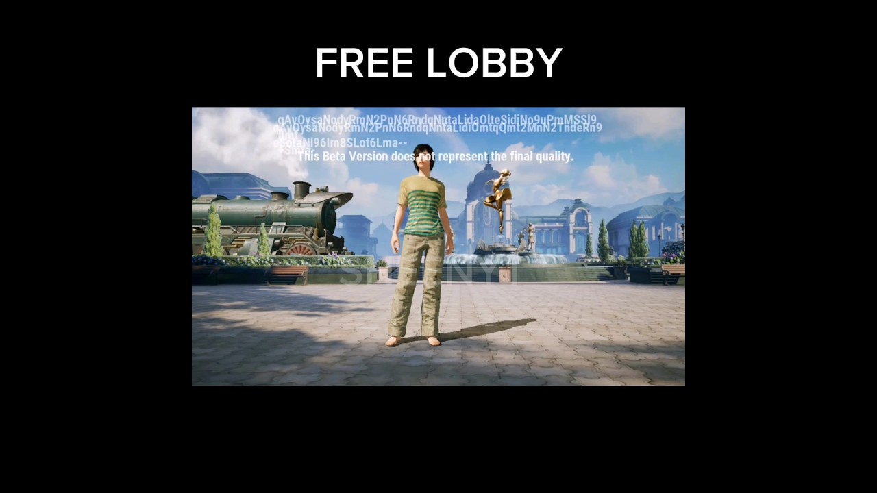 FREE LOBBY in PUBG mobile 😜