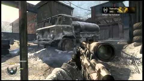 Call Of Duty Black Ops - Ninja Defuse FTW!!! Search and Destroy on WMD