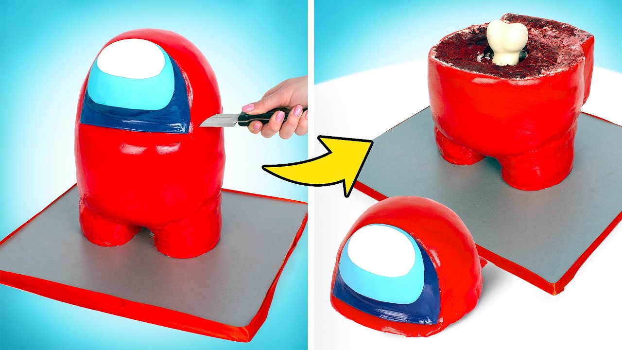 「アマング・アス」クルーのケーキをDIYしよう！