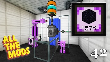 Minecraft : All The Mods 1.10.2 : #42 - Automatic Obsidian Generator (AE2)