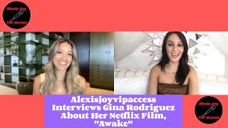 Gina Rodriguez Interview -  Talks Netflix's Awake And Best Advice She's Received From Her Mom