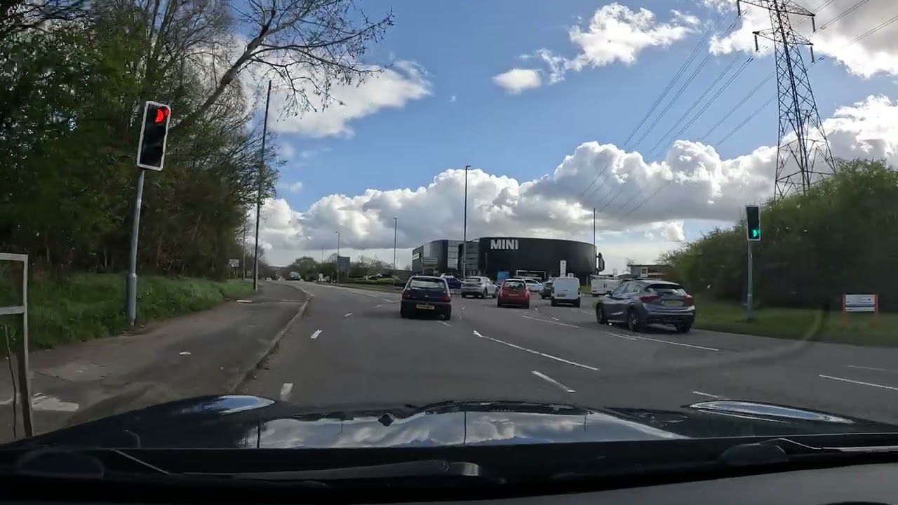 The Meads.  Following the road ahead, second exit.  (Great Western Way).