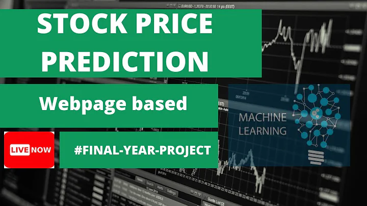 Stock Price Prediction Project Using Machine learning || Final Year Project
