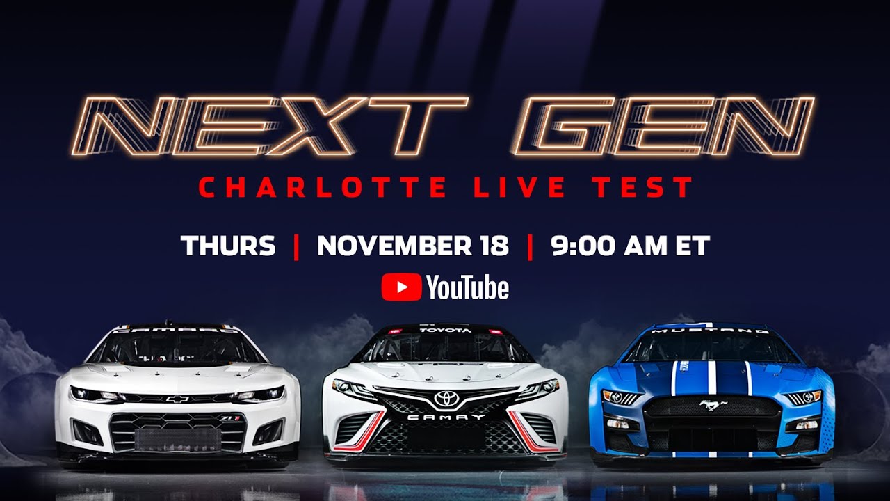 NASCAR to hold Next Gen test at Charlotte Motor Speedway NASCAR