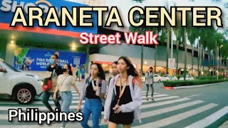 Araneta Center -4K Virtual Walking Tourcubao, Quezon City. Philippines.