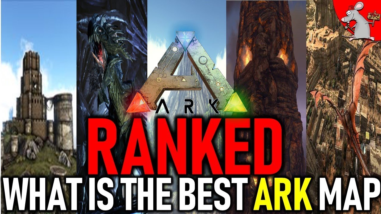 All ark maps in order