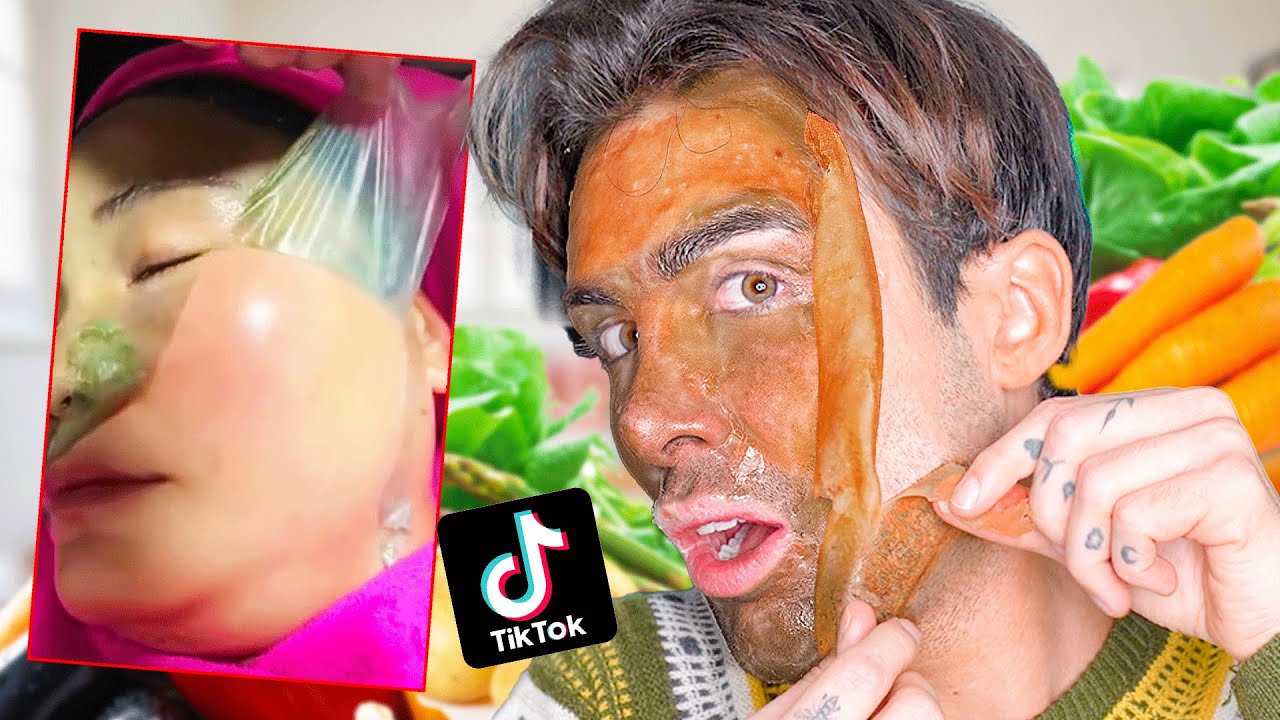 PROVO LA MASCHERA VIRALE DI TIK TOK *NUOVA PELLE* | GIANMARCO ZAGATO