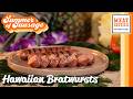 Bring the Luau to Your Backyard with Homemade Hawaiian Brats!