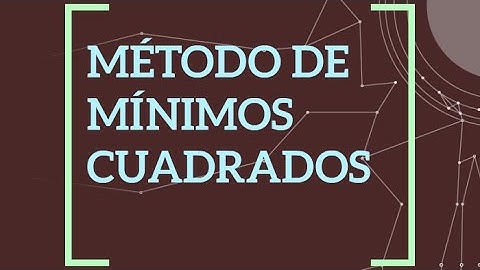 Método Mínimos Cuadrados en python(spyder)
