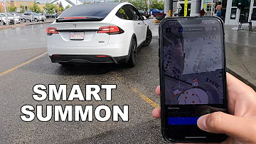 ¿Puede un Tesla salir de una plaza de aparcamiento?