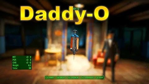 Fallout 4 where to find very rare chem Daddy-O