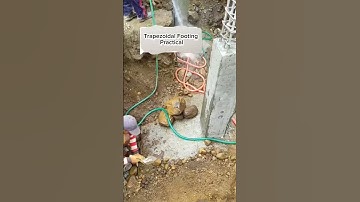 Amazing Construction of Trapezoidal Footing #trapezoidal #trapezoidalfooting #foundation