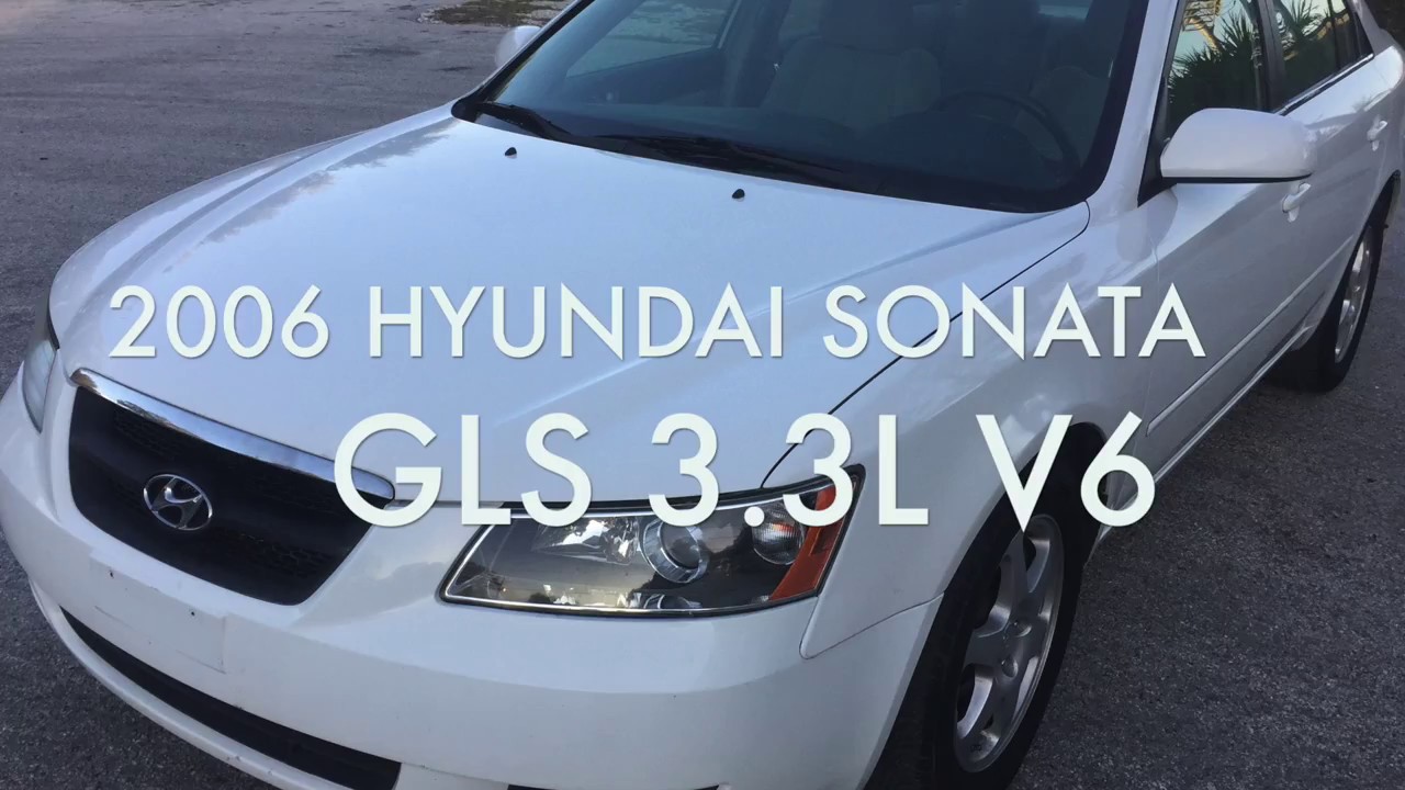 2006 Hyundai Sonata Gls 3 3l V6 Car Review For Sale