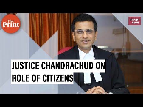 Citizens must strive to strengthen public institutions and ensure free press: Justice DY Chandrachud