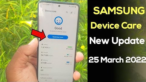 Samsung Device Care New Update | OneUI 4 Device Care Update Rollout Soon For OneUI 3 Devices 🔥