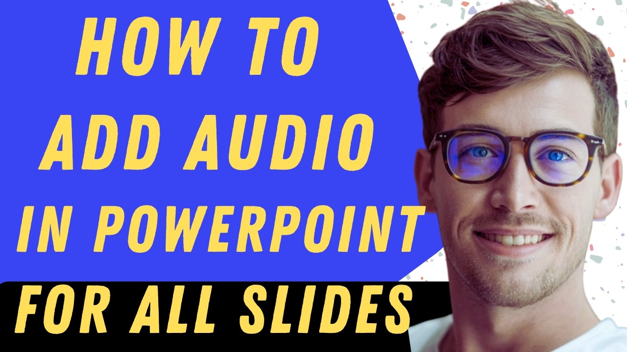 How To Add Audio In PowerPoint For All Slides - Full Guide - YouTube