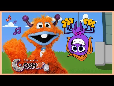 Itsy Bitsy Spider 🕷️ Nursery Rhymes & Kids Songs 🕷️Learn with Cosmo - Toddler Learning