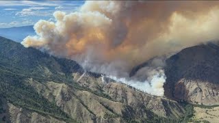 Moose Fire near Idaho-Montana border burns more than 56,000 acres