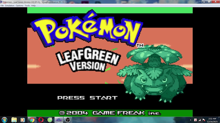 Hướng dẫn cheat pokemon leaf green trên android