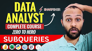 Data Analytics Tutorial #31 SQL Subqueries Explained | WHERE, SELECT, FROM & Correlated Subqueries