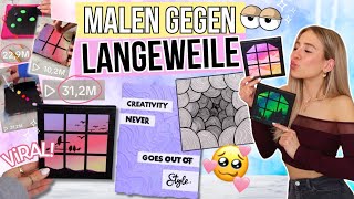 MALEN gegen LANGEWEILE 9.0 😑 Bilder malen für Anfänger - Cali Kessy