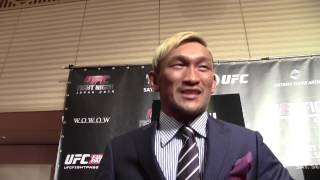 UFC Fight Night Japan 2014 - Media Day - Kiichi Kunimoto screenshot 5