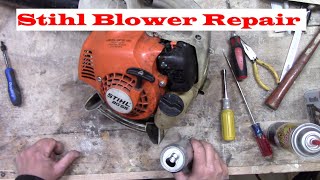 Stihl BG 55 Leaf Blower Won't Rev up. by Lenny C 14,840 views 3 years ago 8 minutes, 52 seconds