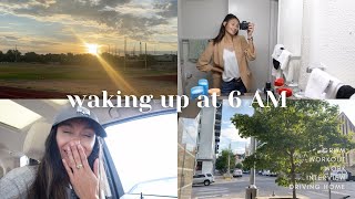 a day in my life | waking up at 6am!