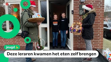 Sommige scholen doen het kerstontbijt online