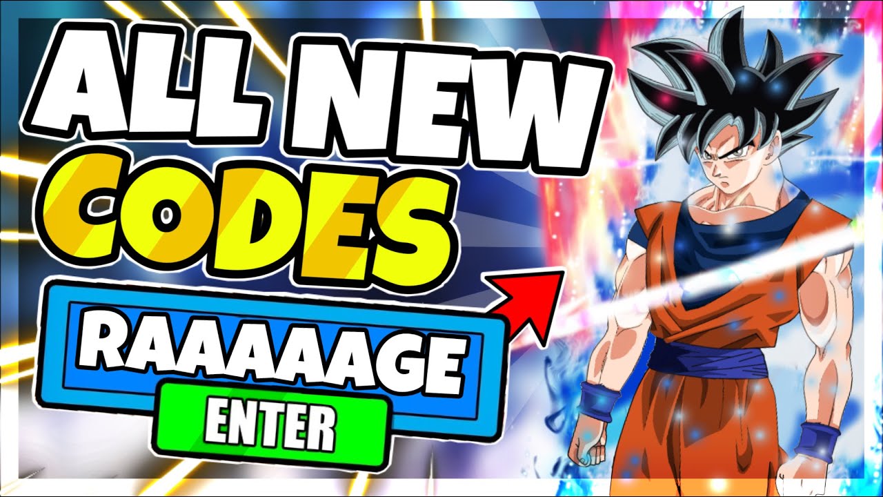 ALL DRAGON BALL RAGE CODES! (MARCH 2021) *WORKING/VALID* [Roblox