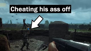 Caught a Cheater Red Handed ingame - Hell Let Loose - Macroing whilst leeching Nodes!.