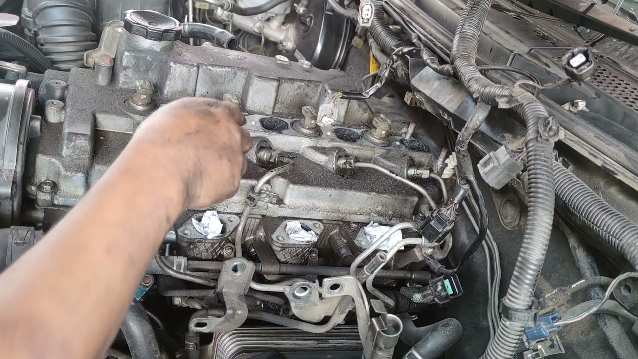 mitsubishi triton valve cover gasket replacement/ cara menukar valve
