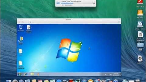 How to install Windows 7 on a Mac using VMware Fusion