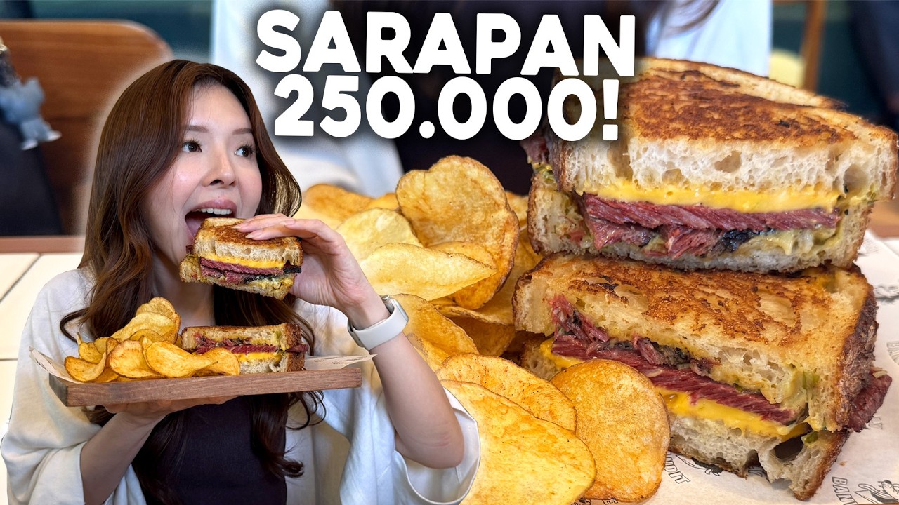 MAKAN BREAKFAST 250.000 LANGGANAN CRAZY RICH MENTENG! WORTH IT?