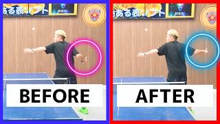Dramatically Improve Your Hook Serve with Coach Shion's Guidance [Table Tennis]