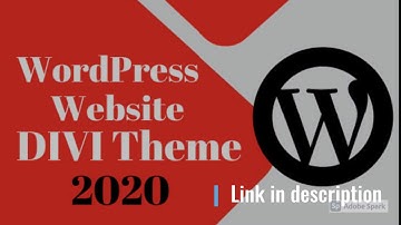 I will design wordpress website with divi theme included