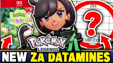 POKEMON-NIEUWS! NIEUWE LEGENDS ZA GAMEPLAY DATAMINES! NIEUWE POKOPIA-UPDATES & MEER!