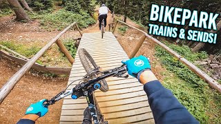 BIKEPARK TRAINS & SENDS at Bike Kingdom Lenzerheide!