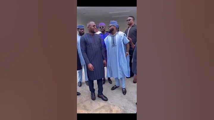 DAVIDO ATTENDS SENATOR ADEMOLA ADELEKES INAUGURATI...