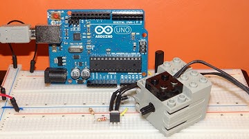 Arduino: How to control a DC motor (Lego Technic) with a mosfet