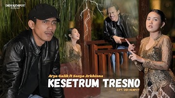 Arya Galih feat Sasya Arkhisna - KESETRUM TRESNO (Official Music Video)