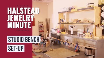 Jewelry Studio Bench Set-Up