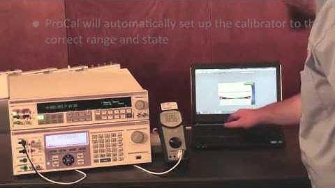 Calibration Software - ProCal Key Features