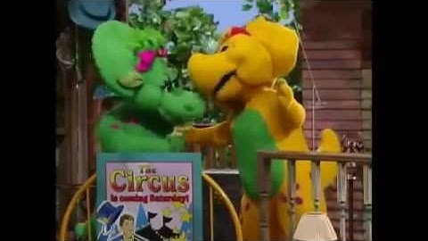 Barney Super Singing Circus Go Around (Part 5)