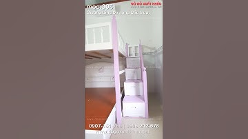 Bán giường ngủ 2 tầng có cầu tuột ở UBND phường 3, 11 Nguyễn Thái Sơn, phường 3, Gò Vấp, TPHCM