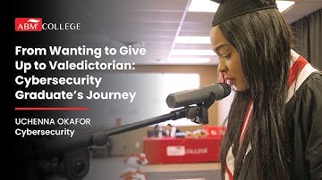 From Wanting to Give Up to Valedictorian: Cybersecurity Graduate’s Journey at ABM College