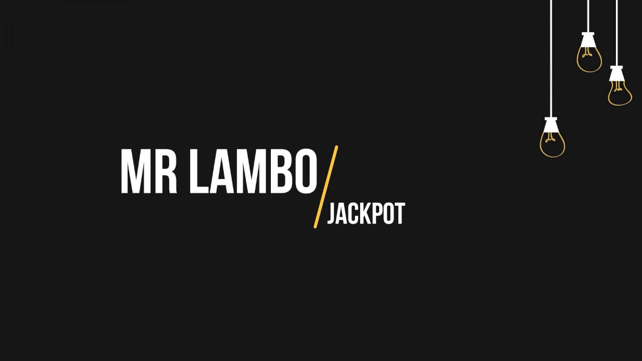 Mr lambo jackpot