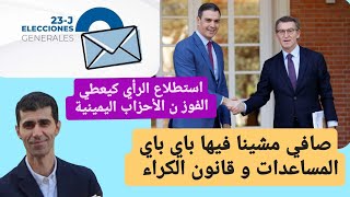 واش بصح باي باي imv و قانون الكراء والهجرة  ادا فازت  الأحزاب اليمينية ؟؟