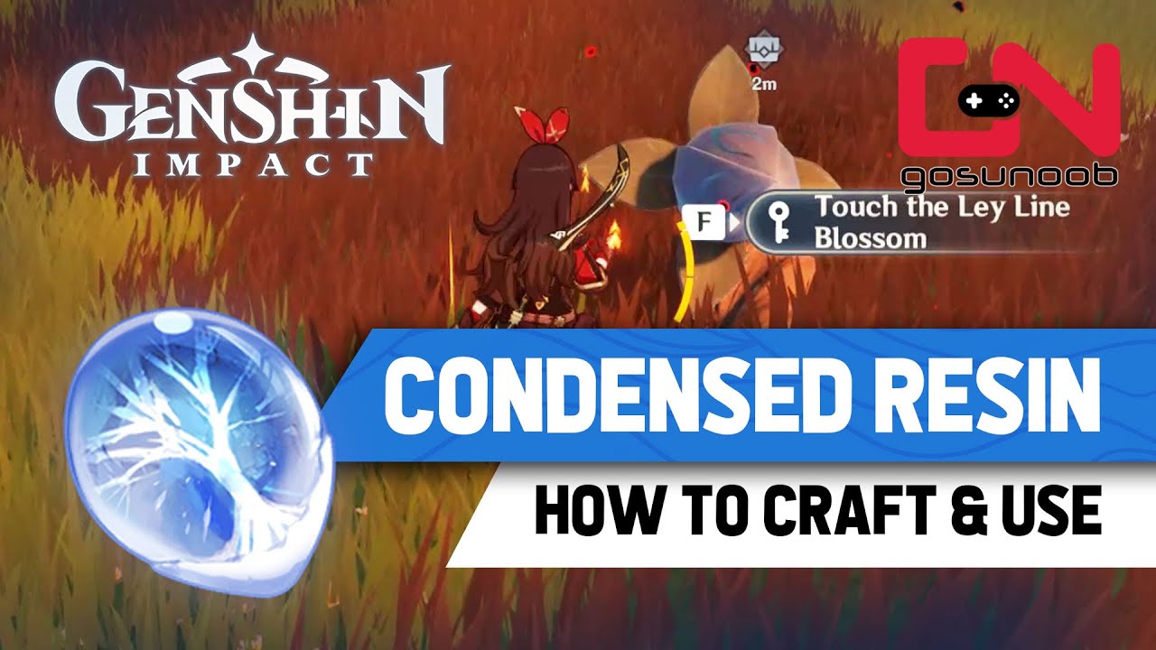 How to Use & Craft Condensed Resin Genshin Impact Guide YouTube